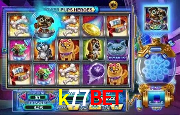 Interface moderna da plataforma k77bet